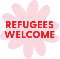 Refugees Sticker by GiveYourBest