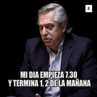 Alberto Fernandez Trabajo GIF by Filonews