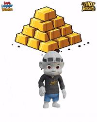Money Gold GIF by Zhot Music