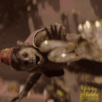 disneystudios run catch lamp aladdin GIF