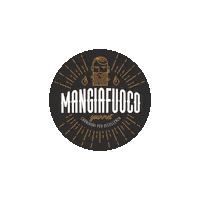 mangiafuocogourmet fire burger hamburger gourmet Sticker