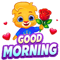 Good Morning Sticker by Lucas and Friends by RV AppStudios