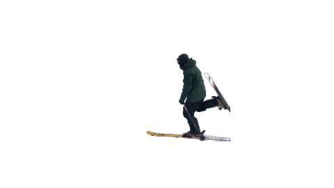 All Stars Skiing Sticker by Ski Town All-Stars