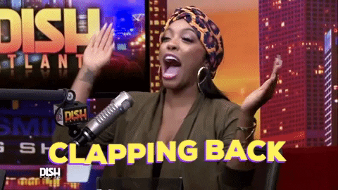 porsha williams clapping GIF by Dish Nation