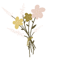 pageofwandsdesign nature thank you flowers pretty Sticker