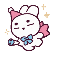 Bunny Fairy Sticker