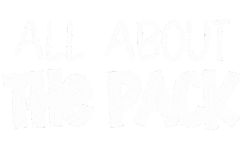 packathleticscharleston white cheer pack navy Sticker