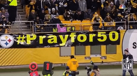 football pray for 50 GIF by NFL