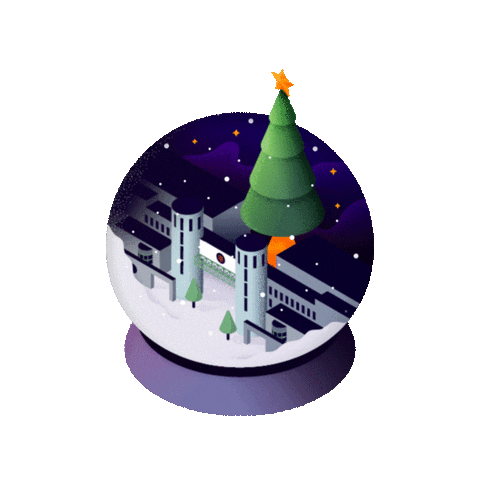 Christmas Tree Sticker by University of Malta (UM)