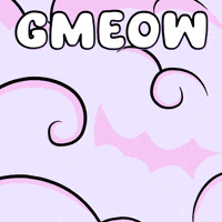 Good Morning Meow GIF by Lucky Kat Studios