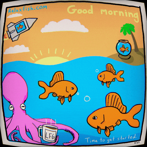Happy Good Morning GIF by Stoner Stick People
