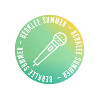 Berklee College Of Music Singer Sticker by Berklee Summer Programs