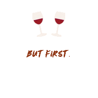 vowandvast time wine girlboss productivity Sticker