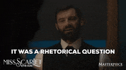 No Answer Stop Talking GIF by MASTERPIECE | PBS