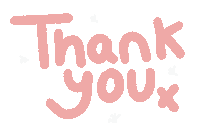 Thanks Thank You Sticker