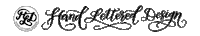 Sticker by Hand Lettered Design
