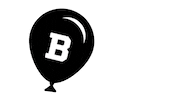 Polar Bear Balloon Sticker by Bowdoin College