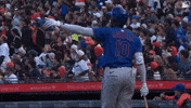 Celebrate Home Run GIF by New York Mets