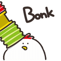 Bonk Sticker