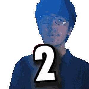 Numero Dos Number 2 Sticker