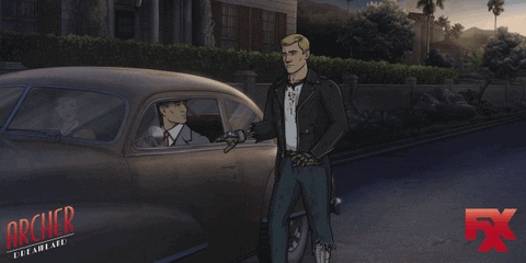 car anger GIF by Archer