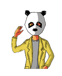 Abimanyua panda dino hai dino nameless Sticker