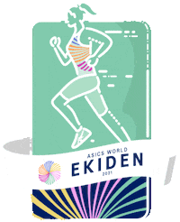 Run Running Sticker by ASICS