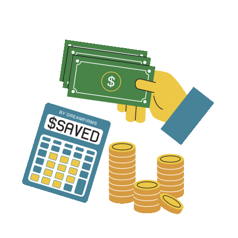 DreamFirms giphyupload taxes tax accounting Sticker