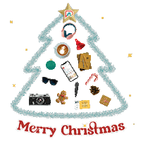 Merry Christmas Sticker by Passionationco