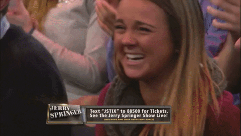 jerryspringer giphyupload funny fun omg GIF
