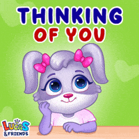 I Love You Thinking GIF by Lucas and Friends by RV AppStudios