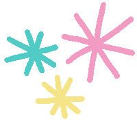 pink stars Sticker by Hillustrations
