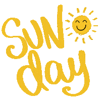 Sunday Morning Sun Sticker by Jenniferbrettdg
