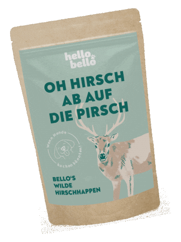 Hund Sticker by HelloBello Frischfutter