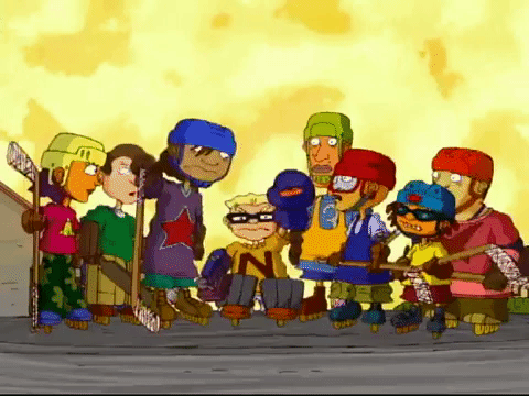 rocket power nicksplat GIF
