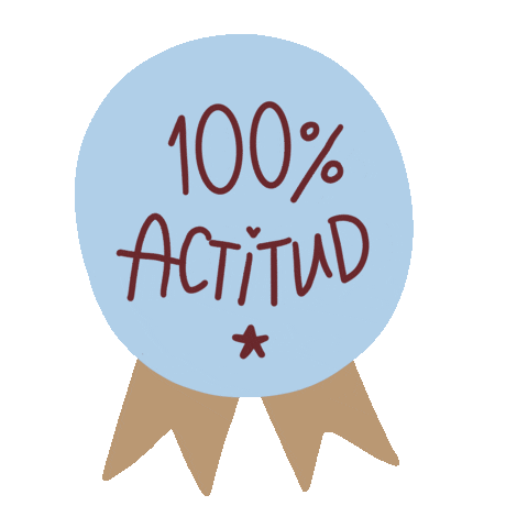 The Best Actitud Sticker by felicity urban