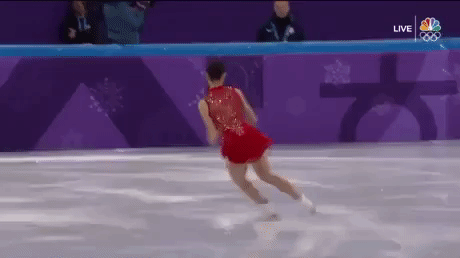 winter olympics first triple axel GIF