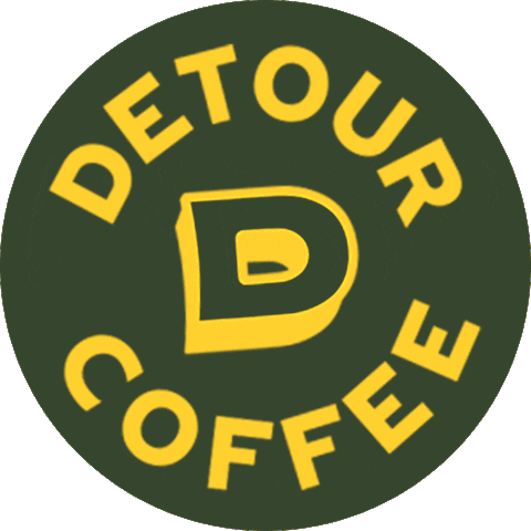 Detour Coffee Sticker by DetourCoffee
