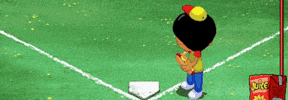 BackyardSportsOfficial baseball hotdog pablo sanchez backyard baseball GIF
