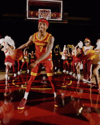 Basketball Hoops GIF by USC Trojans