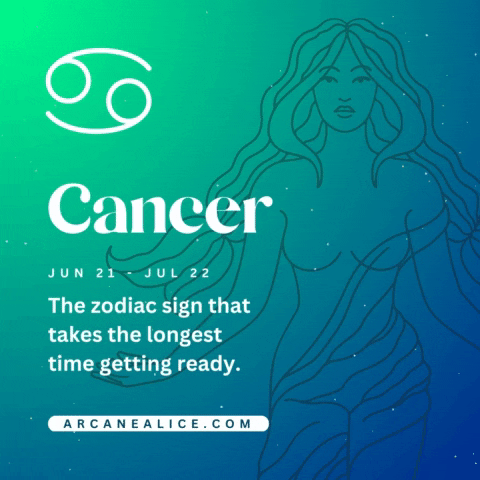 Zodiac Sign Cancer GIF by Arcane Alice - Find & Share on GIPHY