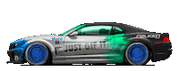 Car Drifting Sticker