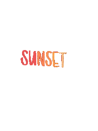 allisonmadethis new post sunset self care sunset lover Sticker