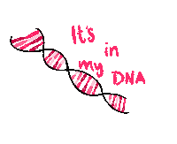 Dna Biology Sticker by Girls in STEM