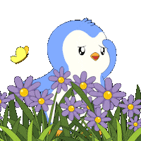 Looking Where Are You Sticker by Pudgy Penguins