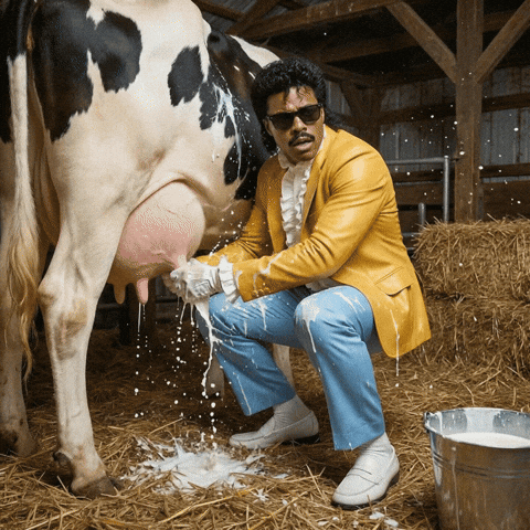 Dairy Farm Work GIF by Jukebox Saints