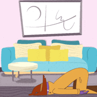 Tired GIF