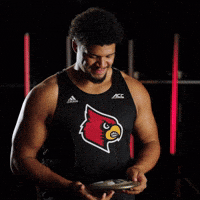 Track Field Go Cards GIF by Louisville Cardinals