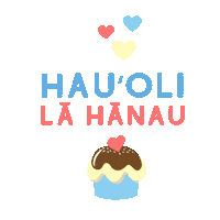 Birthday Hawaii Sticker by Design Jord