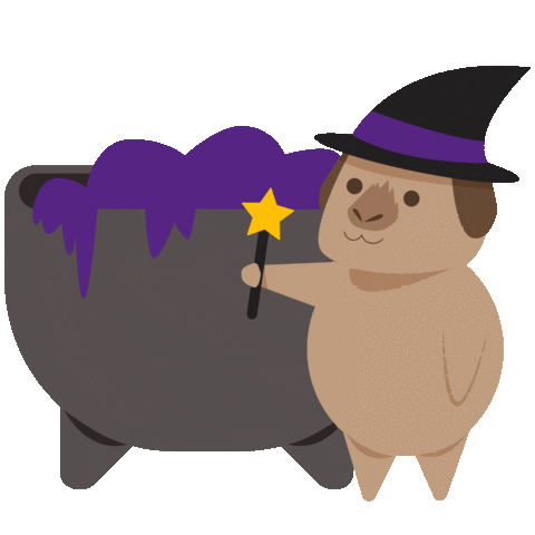 Guinea Pig Halloween Sticker by petall